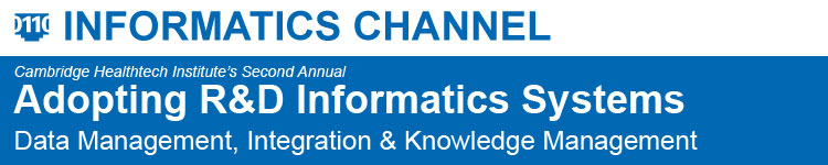 Adopting R&D Informatics Systems - Data Management, Integration & Knowledge Management
