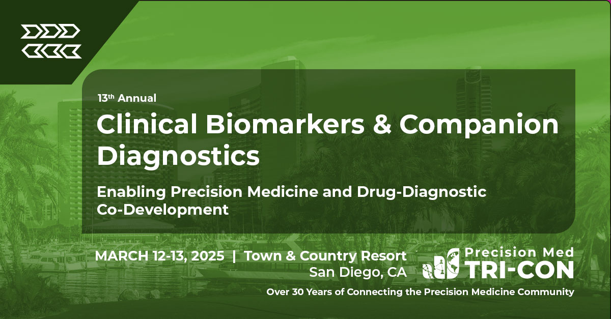 Clinical Biomarkers & Companion Diagnostics Conf Program | TRI-CON 25