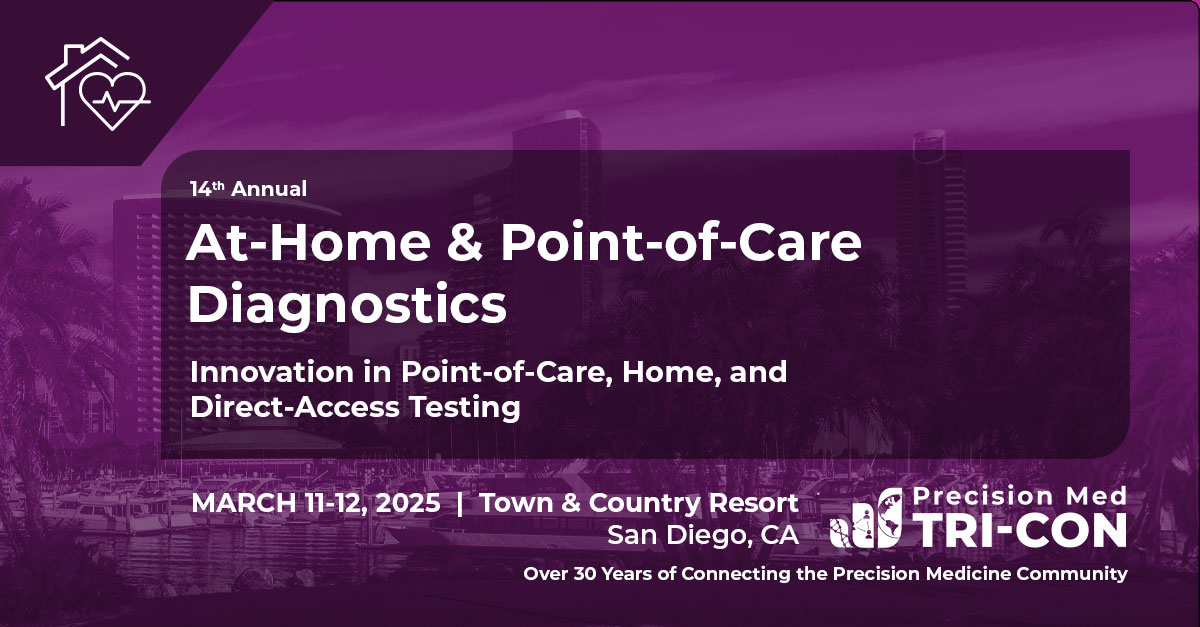 At-Home & Point-of-Care Diagnostics | Precision Med Tri-Conference